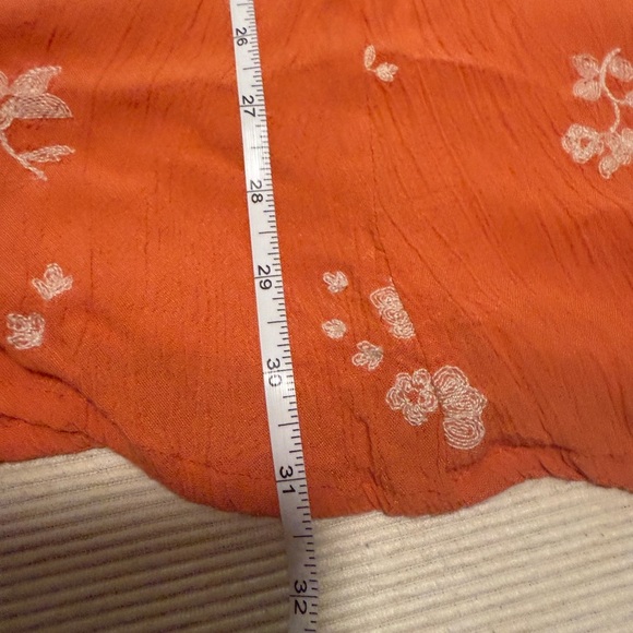 Free People Tangerine Embroidered Dress - Picture 4 of 8